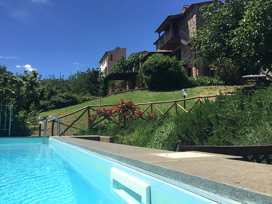 Bellissima Casa Vacanza con vista panoramica con giardino e piscina 