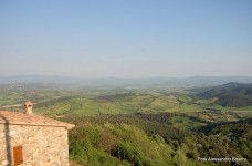 Montorsaio, vista sulla Maremma