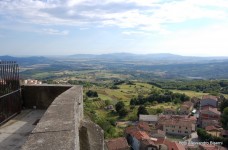 Veduta della Maremma Toscana da Roccastrada