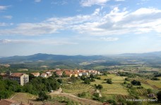 Veduta della Maremma Toscana da Roccastrada